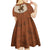 Cowboy Kid Short Sleeve Dress Horse Riding Retro Western Yoke