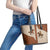 Cowboy Leather Tote Bag Horse Riding Retro Western Yoke