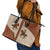 Cowboy Leather Tote Bag Horse Riding Retro Western Yoke