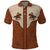 Cowboy Polo Shirt Horse Riding Retro Western Yoke