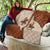 Cowboy Quilt Horse Riding Retro Western Yoke