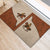 Cowboy Rubber Doormat Horse Riding Retro Western Yoke
