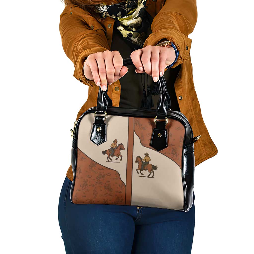 Cowboy Shoulder Handbag Horse Riding Retro Western Yoke