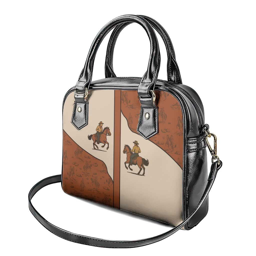 Cowboy Shoulder Handbag Horse Riding Retro Western Yoke