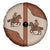 Cowboy Spare Tire Cover Horse Riding Retro Western Yoke