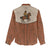 Cowboy Women Casual Shirt Horse Riding Retro Western Yoke