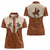 Cowboy Women Polo Shirt Horse Riding Retro Western Yoke