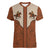 Cowboy Women V-Neck T-Shirt Horse Riding Retro Western Yoke