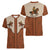 Cowboy Women V-Neck T-Shirt Horse Riding Retro Western Yoke