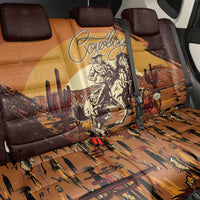 Cowboy Back Car Seat Cover Ride Em Cowboy
