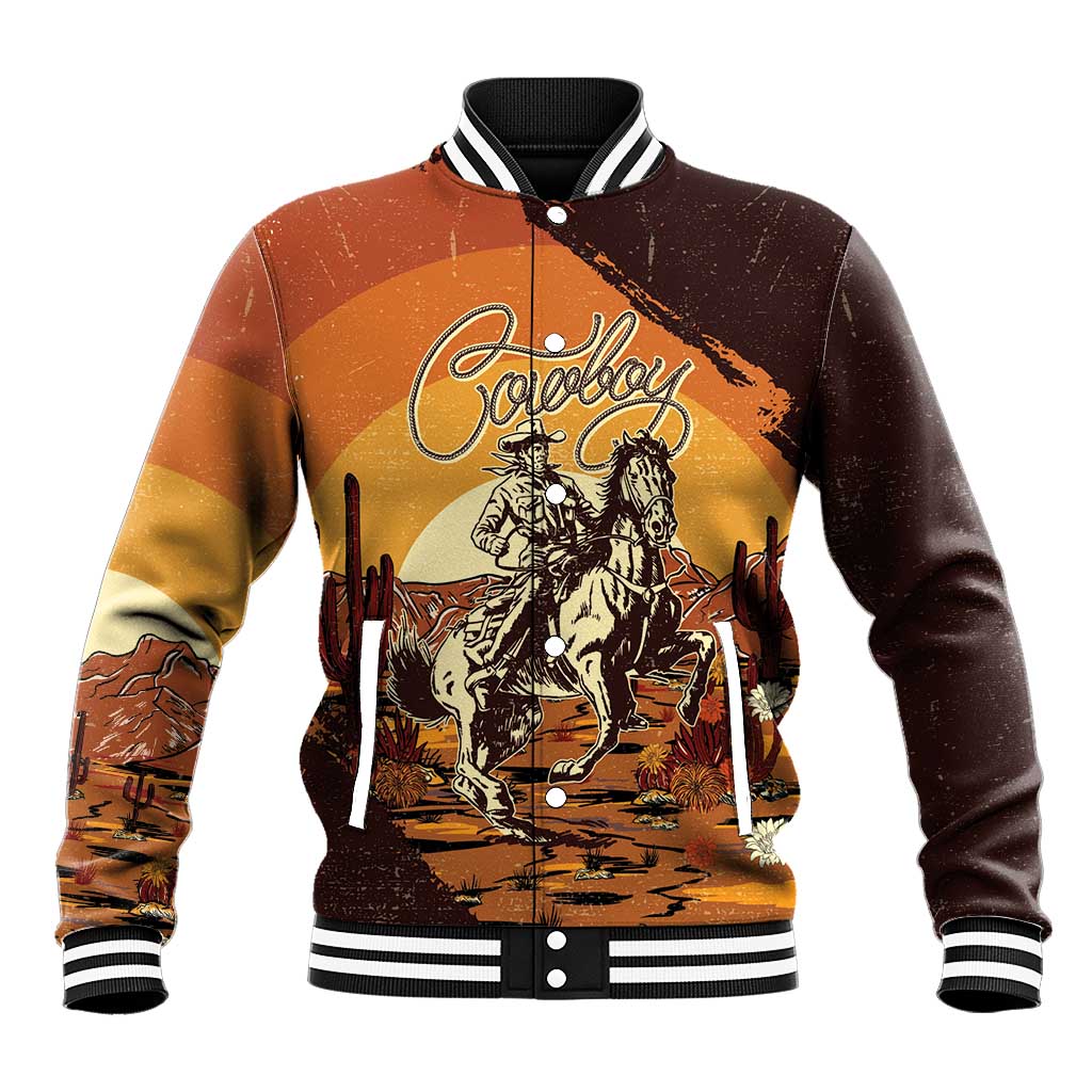 Cowboy Baseball Jacket Ride Em Cowboy