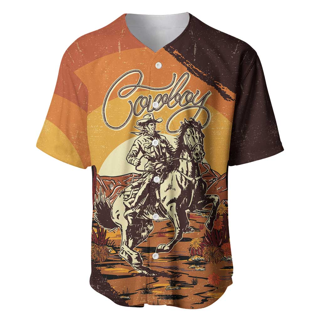 Cowboy Baseball Jersey Ride Em Cowboy