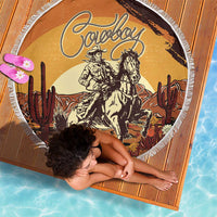 Cowboy Beach Blanket Ride Em Cowboy