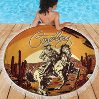 Cowboy Beach Blanket Ride Em Cowboy