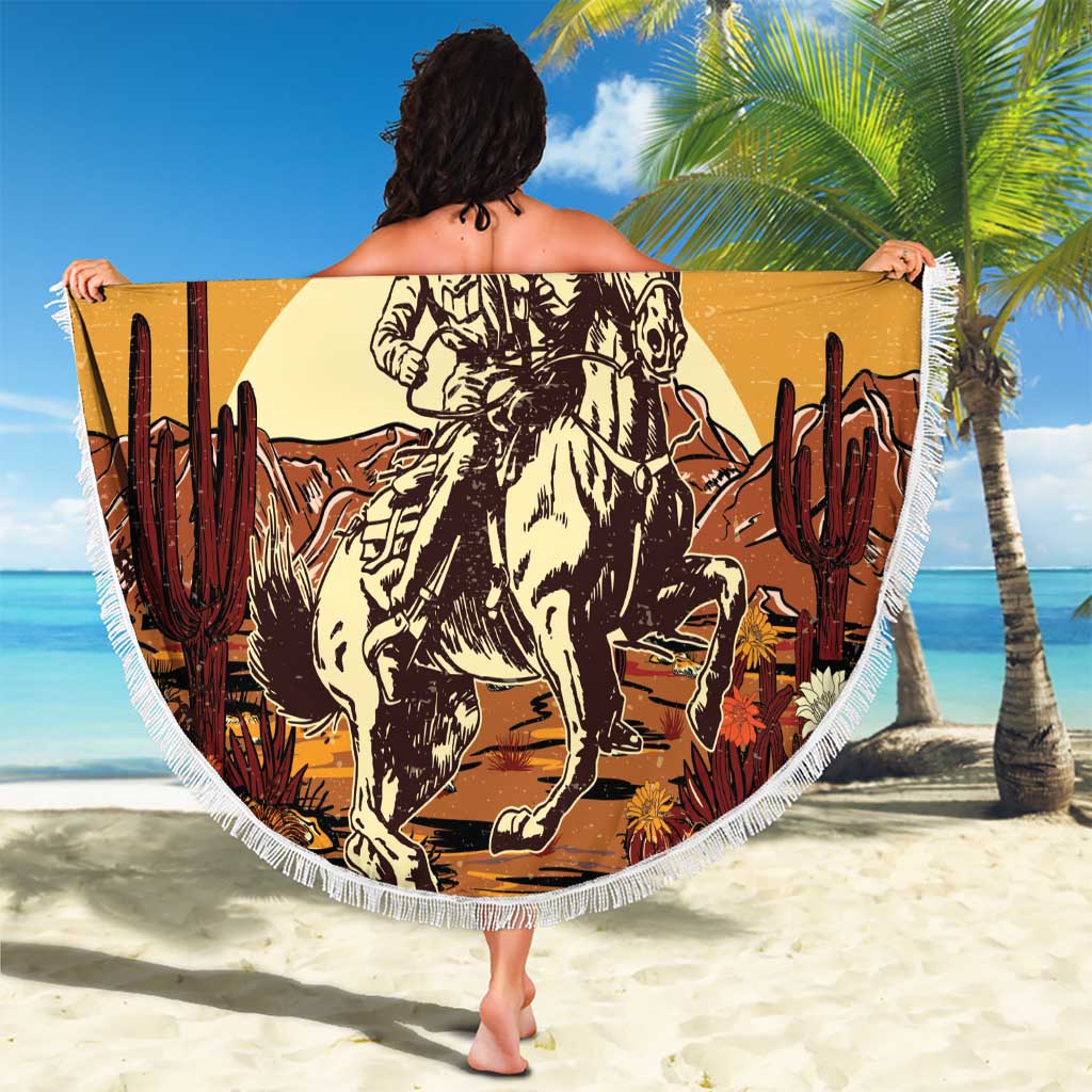 Cowboy Beach Blanket Ride Em Cowboy