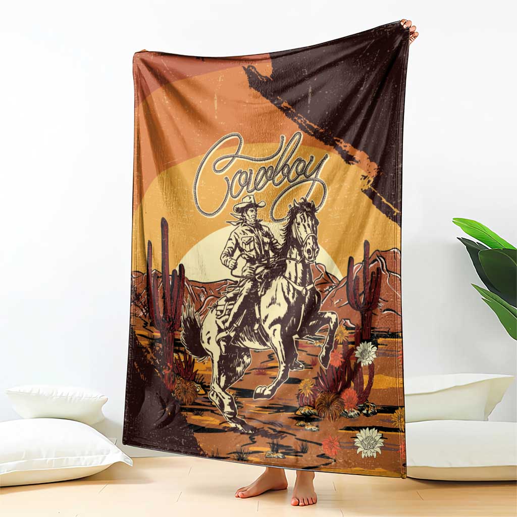 Cowboy Blanket Ride Em Cowboy