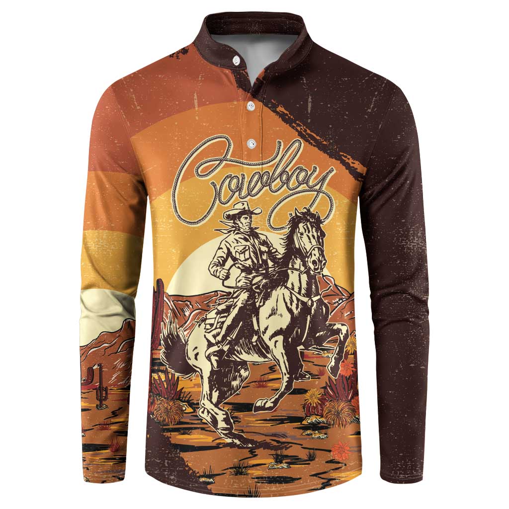 Cowboy Button Sweatshirt Ride Em Cowboy
