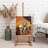 Cowboy Canvas Wall Art Ride Em Cowboy