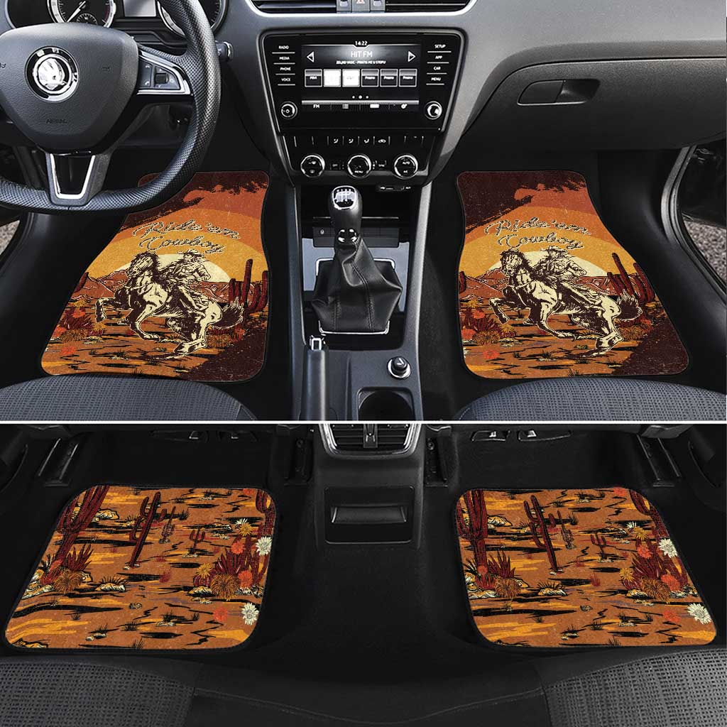 Cowboy Car Mats Ride Em Cowboy