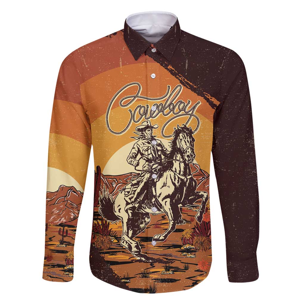 Cowboy Family Matching Puletasi and Hawaiian Shirt Ride Em Cowboy