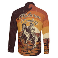 Cowboy Family Matching Summer Maxi Dress and Hawaiian Shirt Ride Em Cowboy