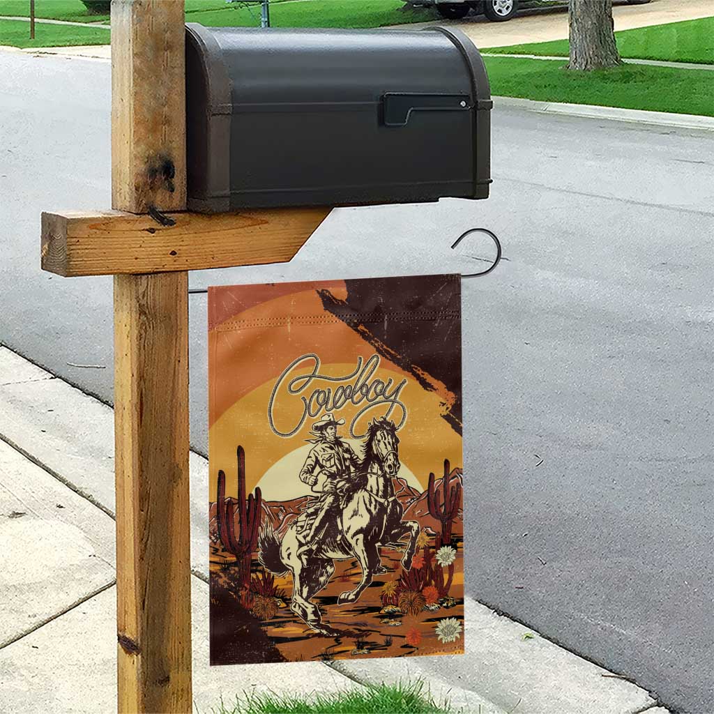 Cowboy Garden Flag Ride Em Cowboy