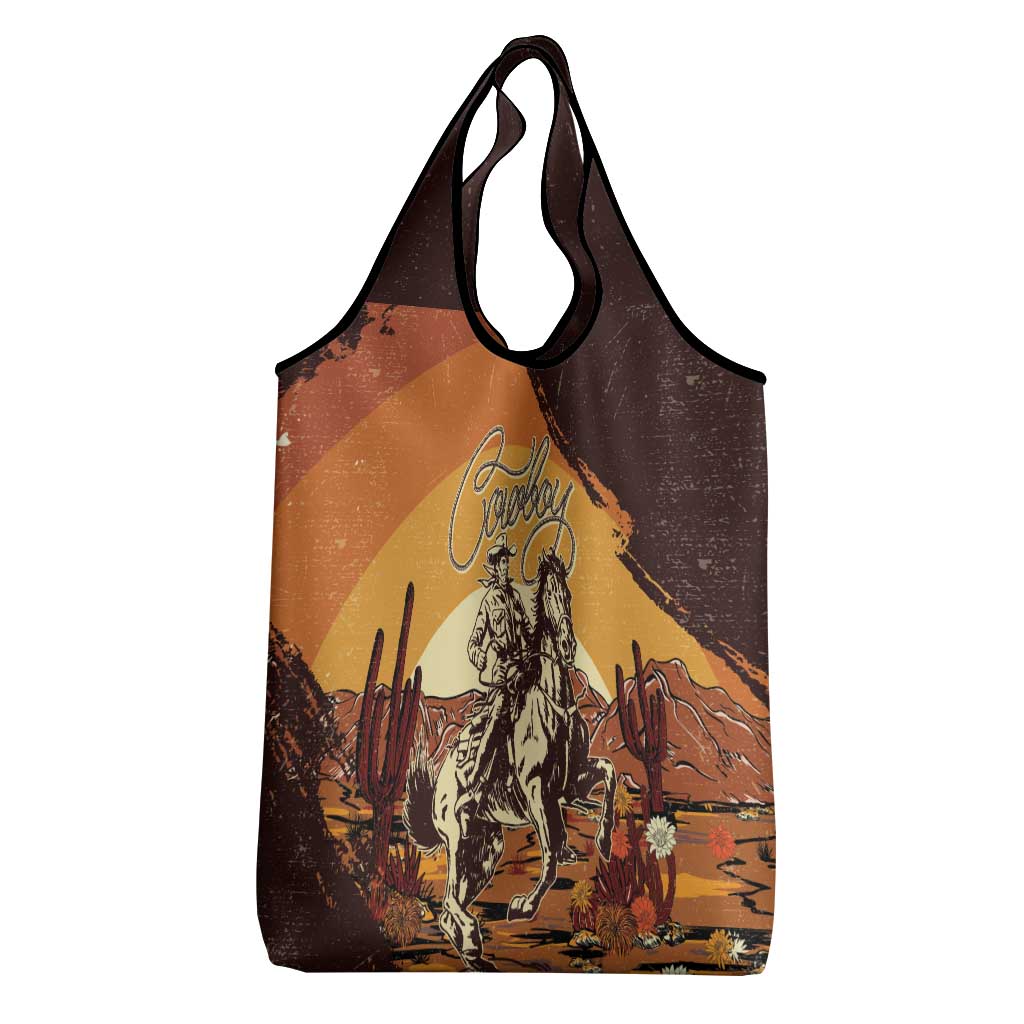 Cowboy Grocery Bag Ride Em Cowboy