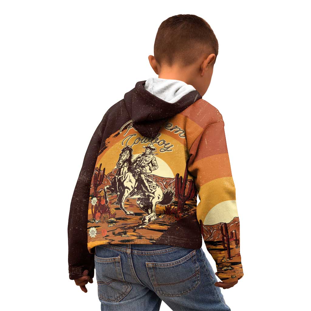 Cowboy Kid Hoodie Ride Em Cowboy