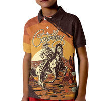 Cowboy Kid Polo Shirt Ride Em Cowboy