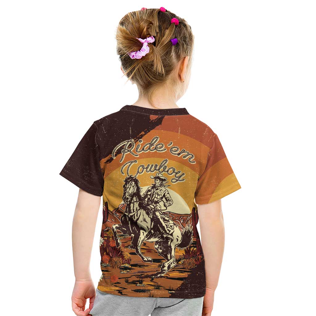 Cowboy Kid T Shirt Ride Em Cowboy