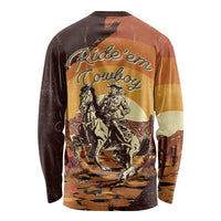 Cowboy Long Sleeve Shirt Ride Em Cowboy