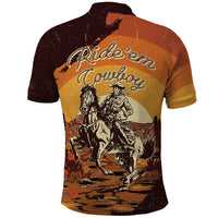 Cowboy Polo Shirt Ride Em Cowboy