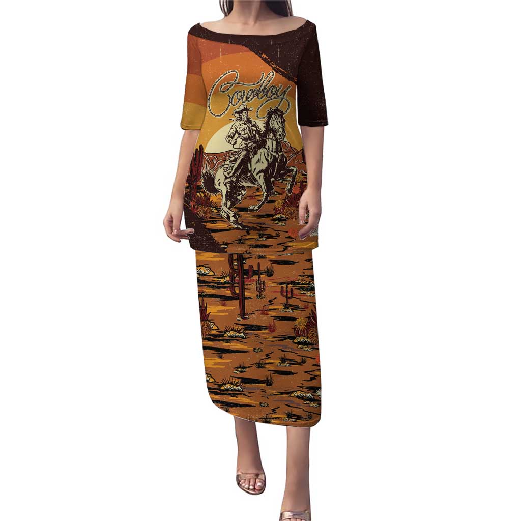 Cowboy Puletasi Ride Em Cowboy