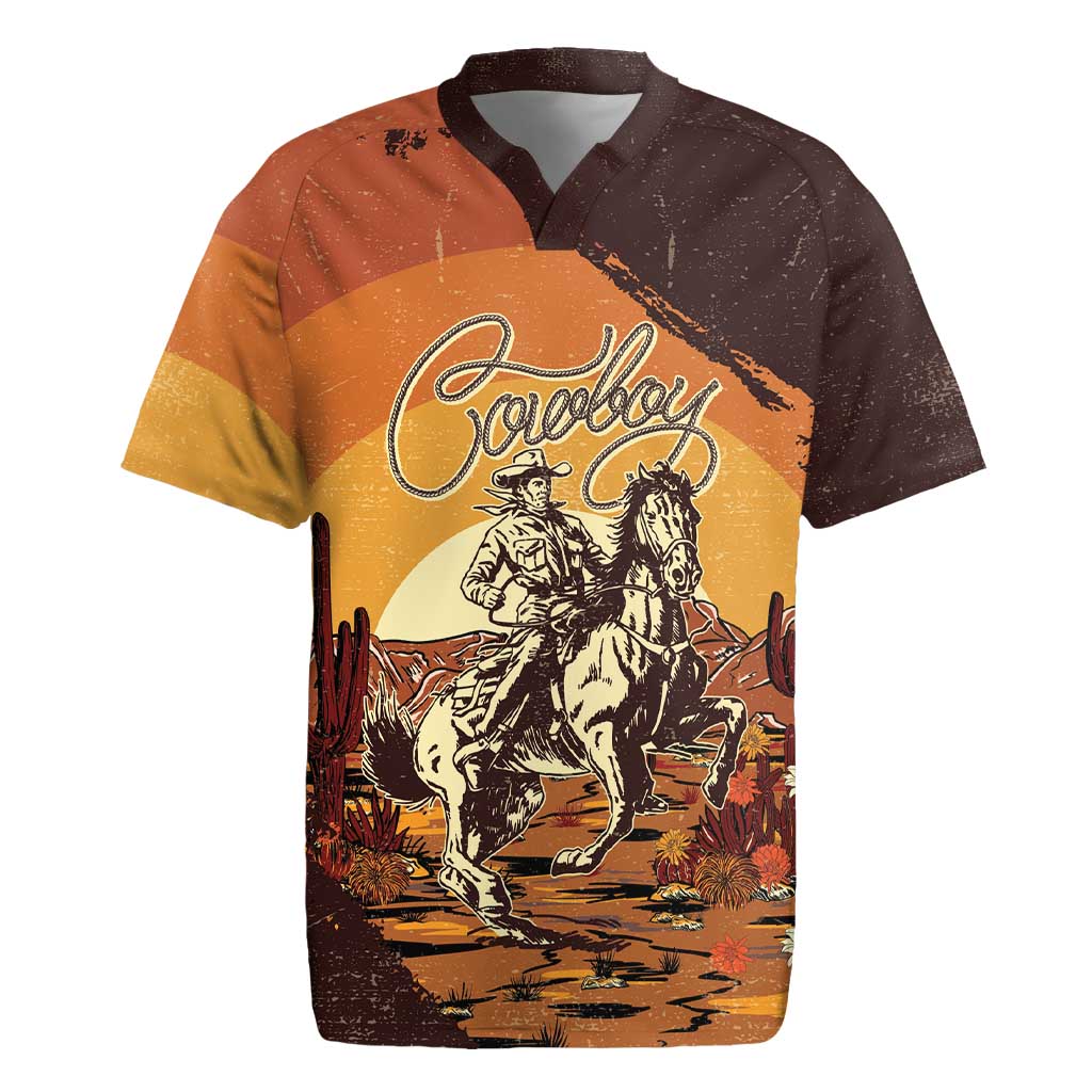 Cowboy Rugby Jersey Ride Em Cowboy