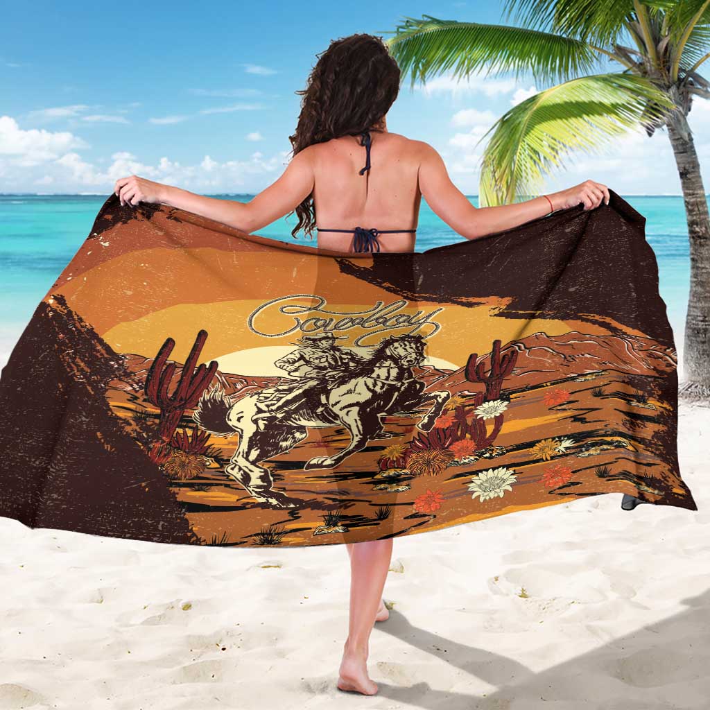 Cowboy Sarong Ride Em Cowboy