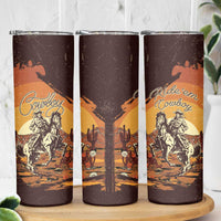 Cowboy Skinny Tumbler Ride Em Cowboy