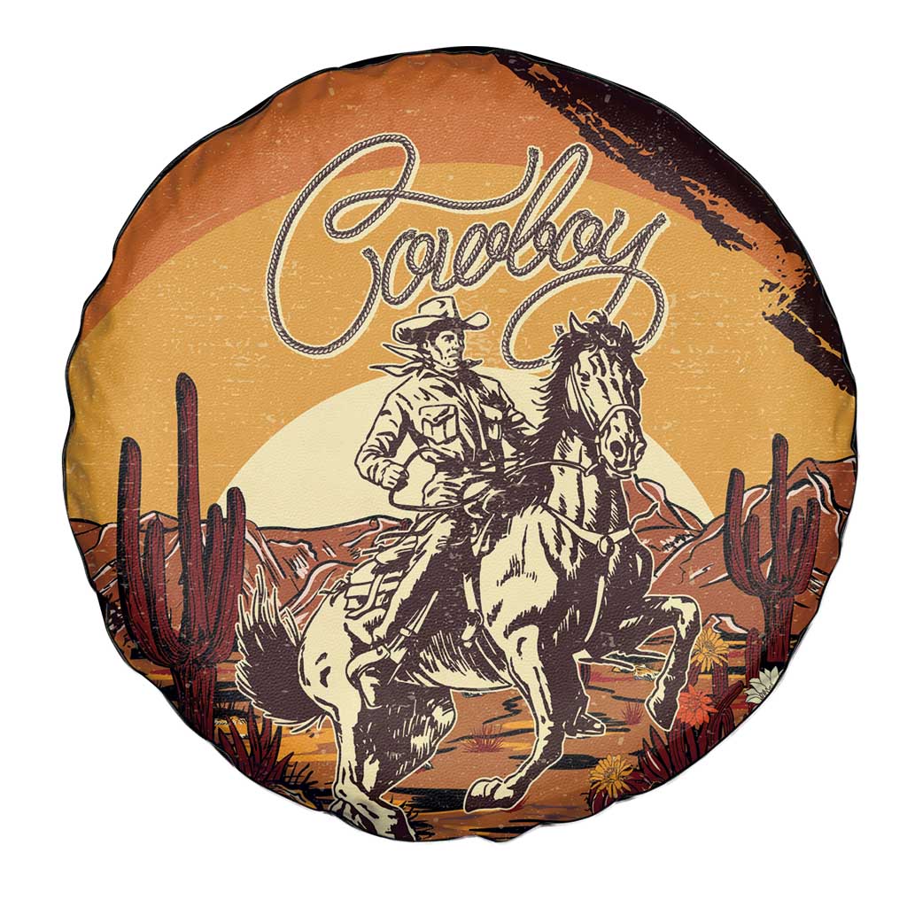 Cowboy Spare Tire Cover Ride Em Cowboy
