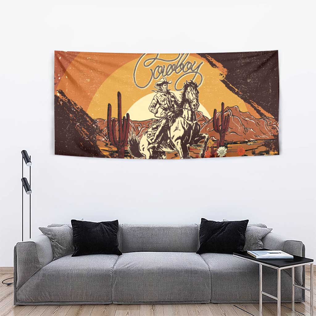 Cowboy Tapestry Ride Em Cowboy