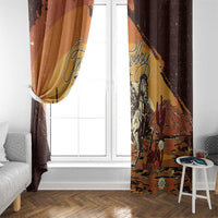 Cowboy Window Curtain Ride Em Cowboy
