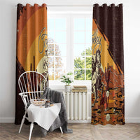 Cowboy Window Curtain Ride Em Cowboy