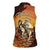 Cowboy Women Sleeveless Polo Shirt Ride Em Cowboy