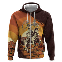 Cowboy Zip Hoodie Ride Em Cowboy