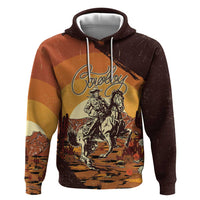 Cowboy Zip Hoodie Ride Em Cowboy