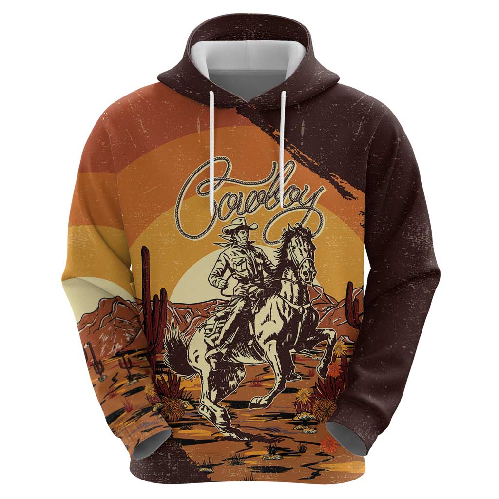 Cowboy Zip Hoodie Ride Em Cowboy