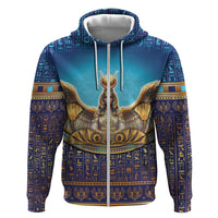 Egyptian Goddess Isis Hoodie Ancient Mythology Winged Queen