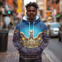 Egyptian Goddess Isis Hoodie Ancient Mythology Winged Queen