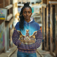 Egyptian Goddess Isis Hoodie Ancient Mythology Winged Queen