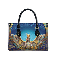 Egyptian Goddess Isis Leather Bag Ancient Mythology Winged Queen