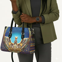 Egyptian Goddess Isis Leather Bag Ancient Mythology Winged Queen