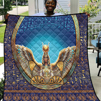 Egyptian Goddess Isis Quilt Ancient Mythology Winged Queen